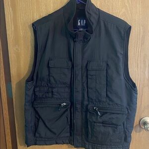 GAP Charcoal Utility Vest
